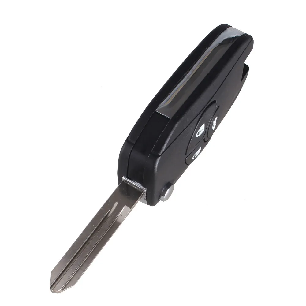 Chiave Telecomando per Nissan Sylphy 3 Tasti Switch Blade Fob Replacement Uncut Blank Key Case -