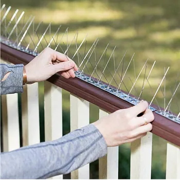 Bird Repeller Stainless Steel Pigeon Repellent Nails Anti Bird Anti Dove Spikes Pest Control Orchard Bird Catcher 3 Thorns 50cm
Bird Repeller Stainless Steel Pigeon Repellent Nails Anti Bird Anti Dove Spikes Pest Control Orchard Bird Catcher 3 Thorns 50cm