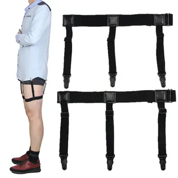 Adjustable Shirt Holder Stays Elastic Men Suspenders Gentleman Leg Braces Business Tirantes Uniform Suspender Shirt Stay
Adjustable Shirt Holder Stays Elastic Men Suspenders Gentleman Leg Braces Business Tirantes Uniform Suspender Shirt Stay
