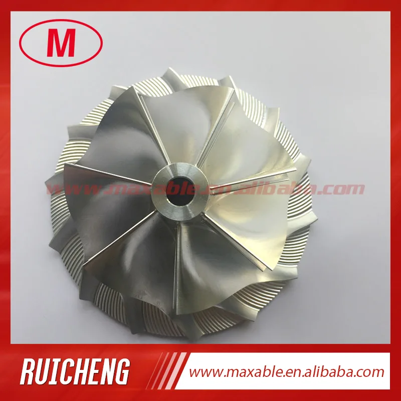 TD05H 55.50/76.13mm 7+7 blades turbocharger billet/milling/aluminum 2618 compressor wheel
TD05H 55.50/76.13mm 7+7 blades turbocharger billet/milling/aluminum 2618 compressor wheel