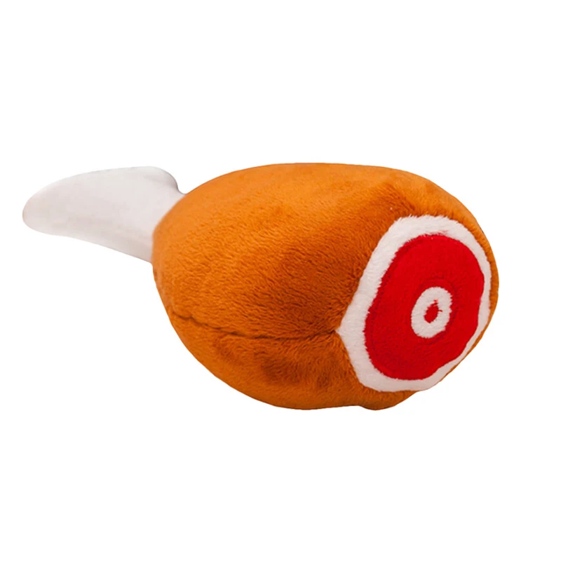2018 Lovely Pet Cat Dog Toy Drumstick Chicken Plush Sound Squeaker Dog Toy Pet Supplies
2018 Lovely Pet Cat Dog Toy Drumstick Chicken Plush Sound Squeaker Dog Toy Pet Supplies