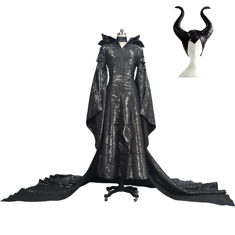 High Quality Custom Made Dark Witch Maleficent Adult Women Halloween Party Cosplay Costume Maleficent Dress
High Quality Custom Made Dark Witch Maleficent Adult Women Halloween Party Cosplay Costume Maleficent Dress