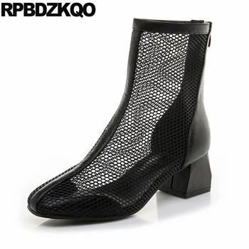 Cutout White Chunky 2018 Mesh Sandals Short Ladies Designer Women Ankle Boots Medium Heel Square Toe Shoes Summer Black Cut Out
Cutout White Chunky 2018 Mesh Sandals Short Ladies Designer Women Ankle Boots Medium Heel Square Toe Shoes Summer Black Cut Out