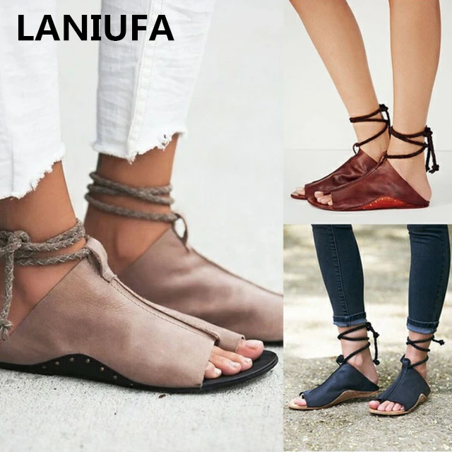 new Sandals women Sandals Fashion Summer Women Casual Lace-Up Rome Gladiator flats Sandals Beach Shoes women Female Zapatos #837
new Sandals women Sandals Fashion Summer Women Casual Lace-Up Rome Gladiator flats Sandals Beach Shoes women Female Zapatos #837