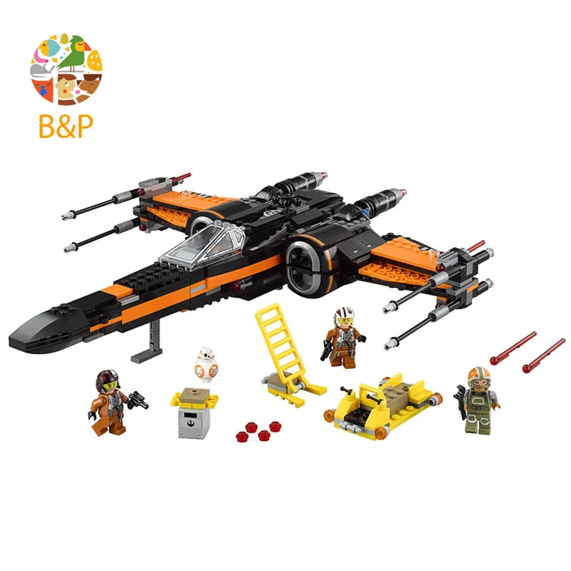 Legoing X Wings Fighter Assembled Fighter 79209 742 Building Blcok set Brick compatible 10466 Toys for children Gift
Legoing X Wings Fighter Assembled Fighter 79209 742 Building Blcok set Brick compatible 10466 Toys for children Gift