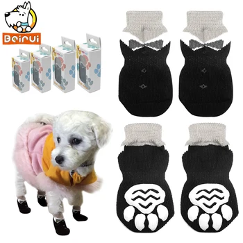 Anti-Slip Dog Shoes Pet Knitted Socks Cotton Small Medium Pets Booties No-Slip Paw Sole Dog Cat Puppy Doggie Shoes S M L XL
Anti-Slip Dog Shoes Pet Knitted Socks Cotton Small Medium Pets Booties No-Slip Paw Sole Dog Cat Puppy Doggie Shoes S M L XL