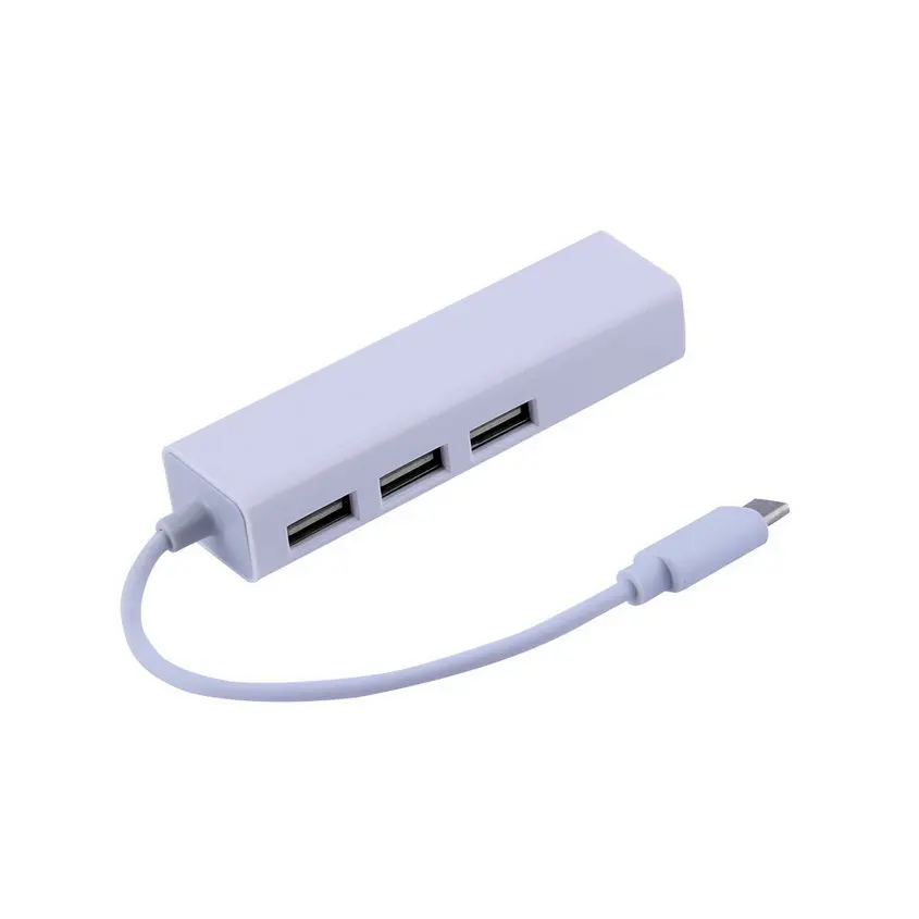 Hot New USB 3.1 Type C USB-C Multiple 3 Ports Hub with Ethernet Network LAN Adapter
Hot New USB 3.1 Type C USB-C Multiple 3 Ports Hub with Ethernet Network LAN Adapter