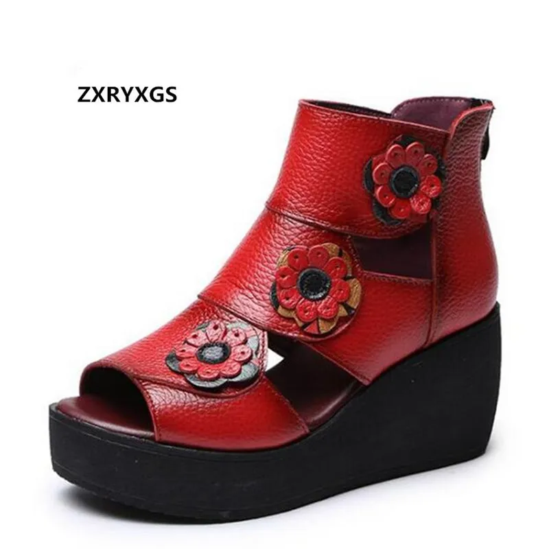 Hot 2022 Newest Summer Woman Shoes Handmade Flowers Cowhide Leather Shoes Fashion Sandals Fish Mouth Thick Bottom Wedge Sandals
Hot 2022 Newest Summer Woman Shoes Handmade Flowers Cowhide Leather Shoes Fashion Sandals Fish Mouth Thick Bottom Wedge Sandals