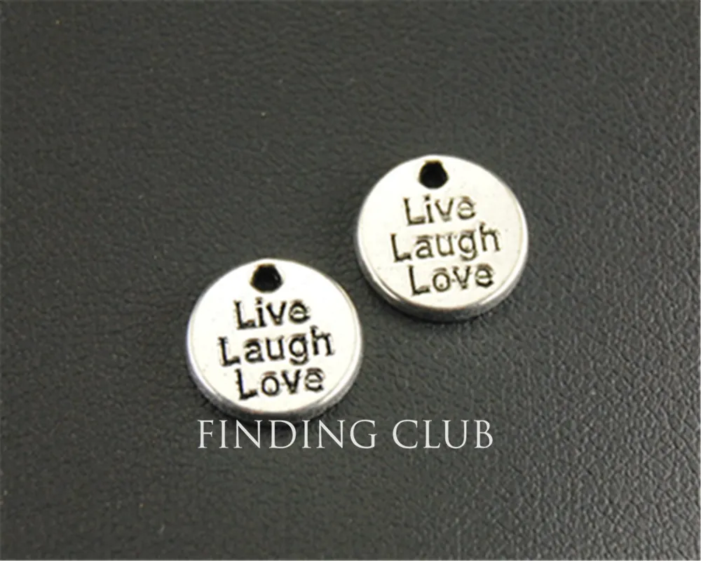 30pcs Silver Color mini Live Laugh Love Round Letter Charm Jewellery Pendant For Bracelet Necklace 10mm A1320
30pcs Silver Color mini Live Laugh Love Round Letter Charm Jewellery Pendant For Bracelet Necklace 10mm A1320