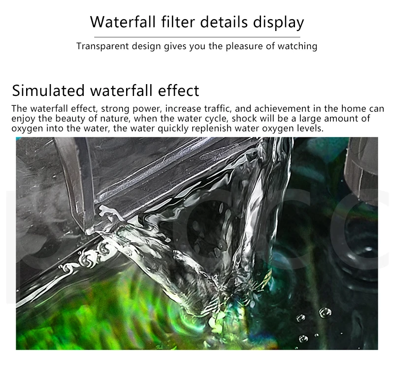 Generic XP SERIES Fish tank hanging type filter.Water circulation