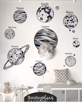 DIY waterproof Nine planets wall stickers dormitory decoration bedroom wall stickerssofa background wall decals home decoration
DIY waterproof Nine planets wall stickers dormitory decoration bedroom wall stickerssofa background wall decals home decoration