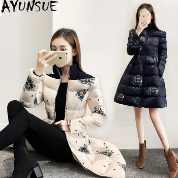 AYUNSUE 2020 Parka Winter Jacket Women Fashion Padded Jacket Long Coat Parkas Thick Print Fluffy Jackets Camperas Mujer KJ625
AYUNSUE 2020 Parka Winter Jacket Women Fashion Padded Jacket Long Coat Parkas Thick Print Fluffy Jackets Camperas Mujer KJ625