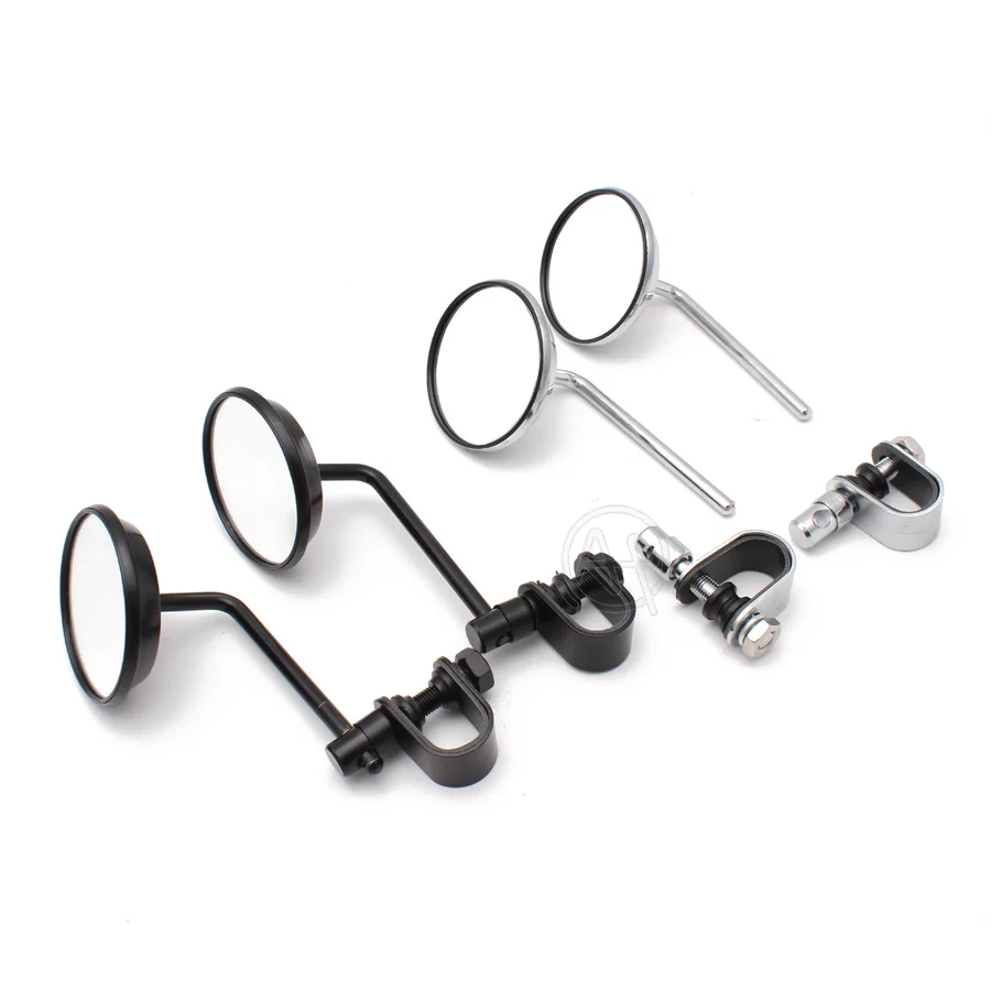 Universal 25MM For Cafe Racer Chopper Bobber Harley Motorcycle Retro Round Rear View Handlebar Clip-on Rearview Side Mirrors
Universal 25MM For Cafe Racer Chopper Bobber Harley Motorcycle Retro Round Rear View Handlebar Clip-on Rearview Side Mirrors