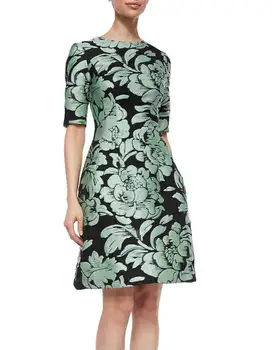 Hot Sale 2015 Autumn Luxury Metallic Floral Jacquard Dress Elegant A-Line Mini Dresses
Hot Sale 2015 Autumn Luxury Metallic Floral Jacquard Dress Elegant A-Line Mini Dresses