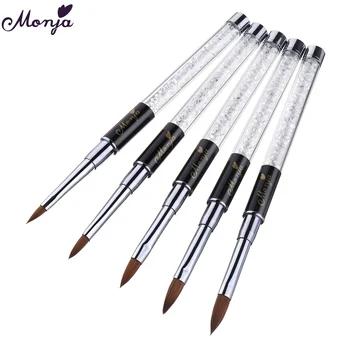 Monja 10/12/15/17/19mm Nail Art Kolinsky Acrylic Nail Brush UV Gel Builder Painting Flower Petal Carving Drawing Manicure Brush
Monja 10/12/15/17/19mm Nail Art Kolinsky Acrylic Nail Brush UV Gel Builder Painting Flower Petal Carving Drawing Manicure Brush