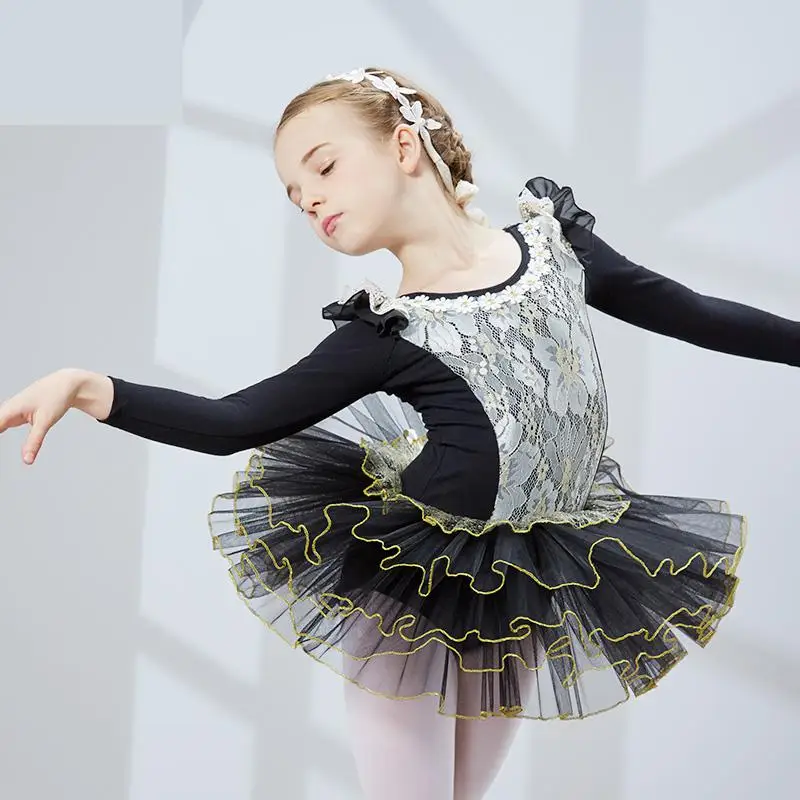 Lace Black Girl Ballerina Leotard Girl Ballet Dress For Children Girl Dance Clothing Kid Ballet Costumes For Girls Leotard Dance
Lace Black Girl Ballerina Leotard Girl Ballet Dress For Children Girl Dance Clothing Kid Ballet Costumes For Girls Leotard Dance