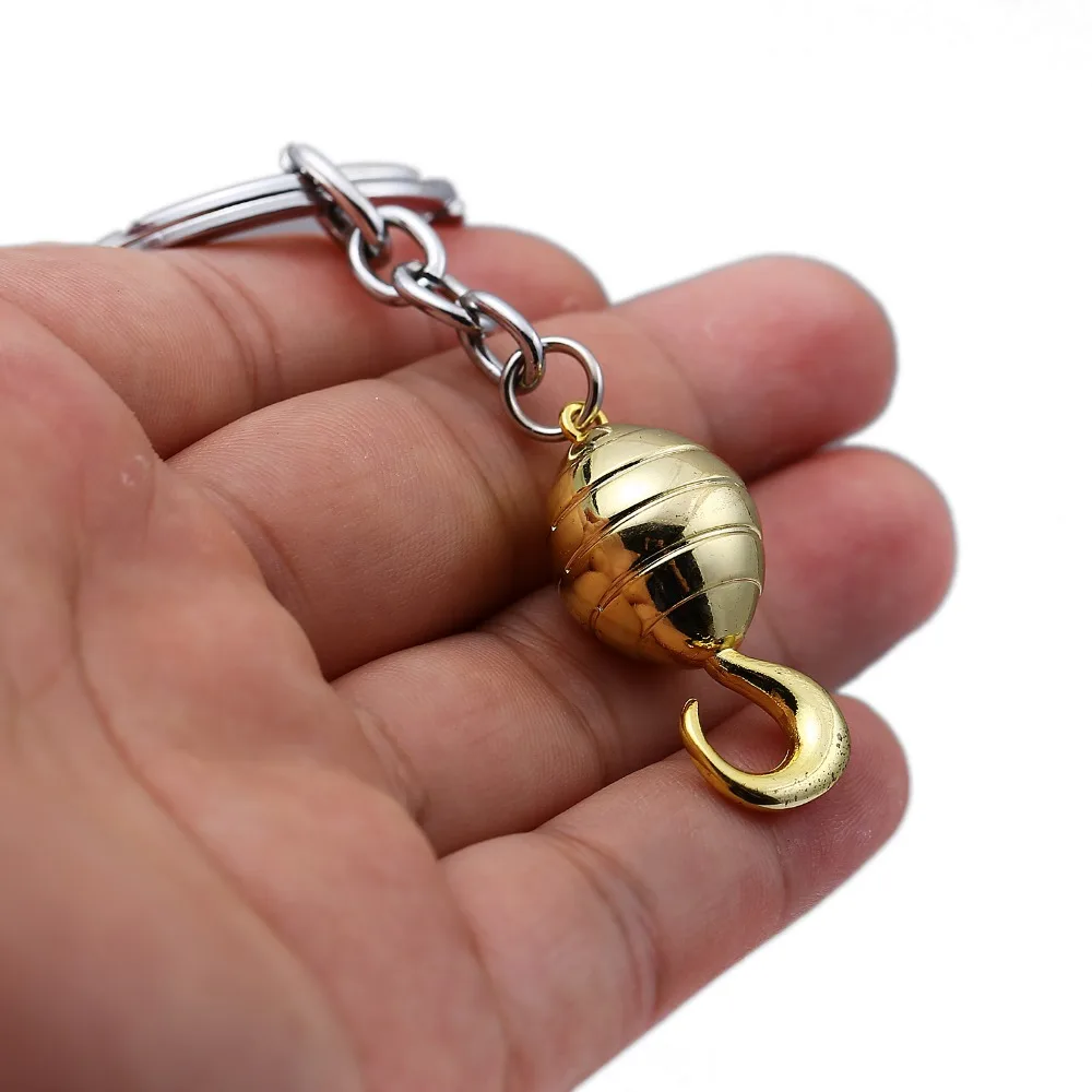 Фото Цельные Аниме брелки HSIC 10 шт./лот оптовая продажа кольцо-держатель для ключей с