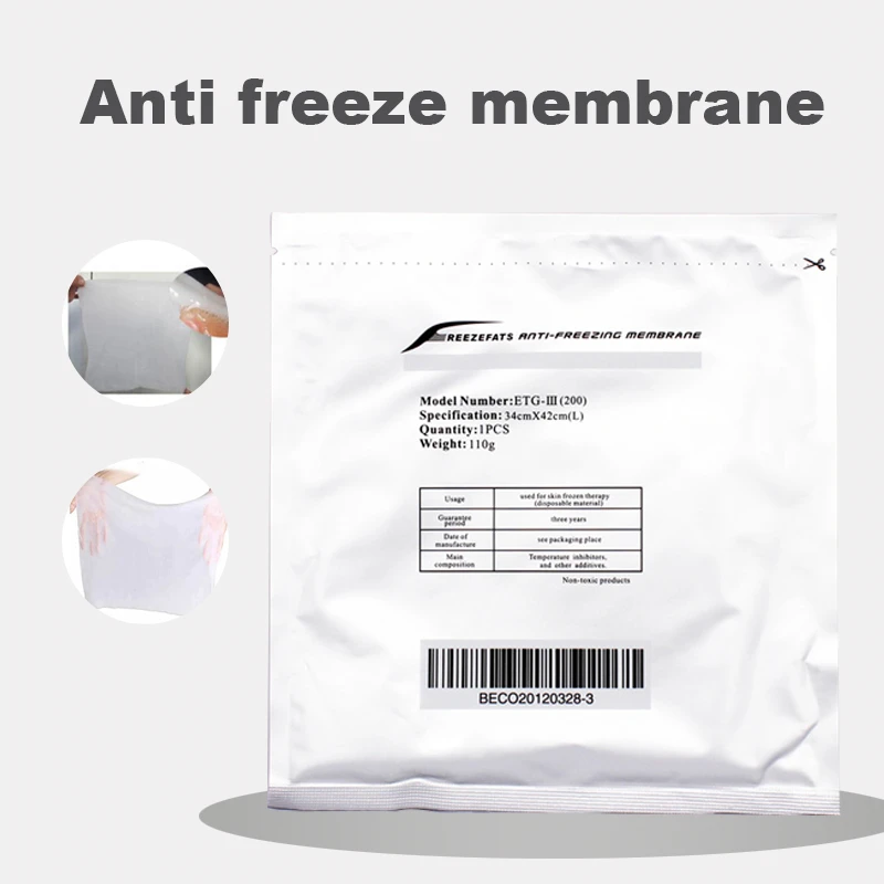 Fashion New Arrival 10pcs Antifreeze Membrane 27*30cm 34*42cm Antifreezing Anti-freezing Pad For Cryo Therapy
Fashion New Arrival 10pcs Antifreeze Membrane 27*30cm 34*42cm Antifreezing Anti-freezing Pad For Cryo Therapy