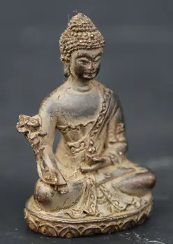 60MM/2.4" Collection Chinese Bronze Exquisite Tantra Buddhism Shakyamuni Menla Medicine Buddha Medical God Statue Statuary 147g
60MM/2.4" Collection Chinese Bronze Exquisite Tantra Buddhism Shakyamuni Menla Medicine Buddha Medical God Statue Statuary 147g