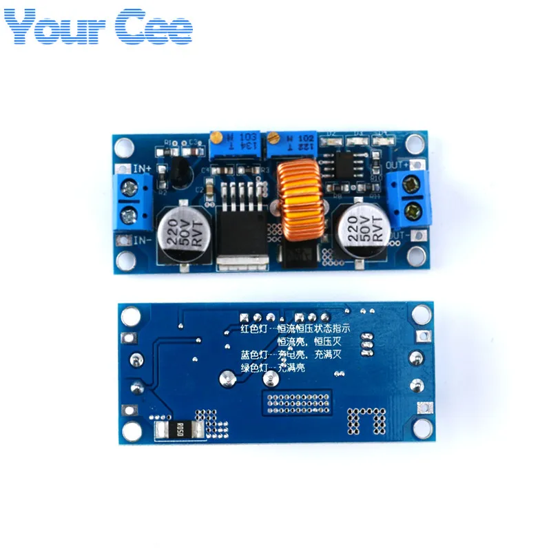 High Current 5A Power Module LED Drive Lithium-ion Battery Charger Module Constant Current and Constant Voltage 4-38V
High Current 5A Power Module LED Drive Lithium-ion Battery Charger Module Constant Current and Constant Voltage 4-38V