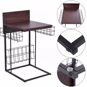 Goplus Multifunctional Sofa Side Table Living Room Tables Modern Home Furniture Decor with Storage Basket Coffee Table HW52157
Goplus Multifunctional Sofa Side Table Living Room Tables Modern Home Furniture Decor with Storage Basket Coffee Table HW52157