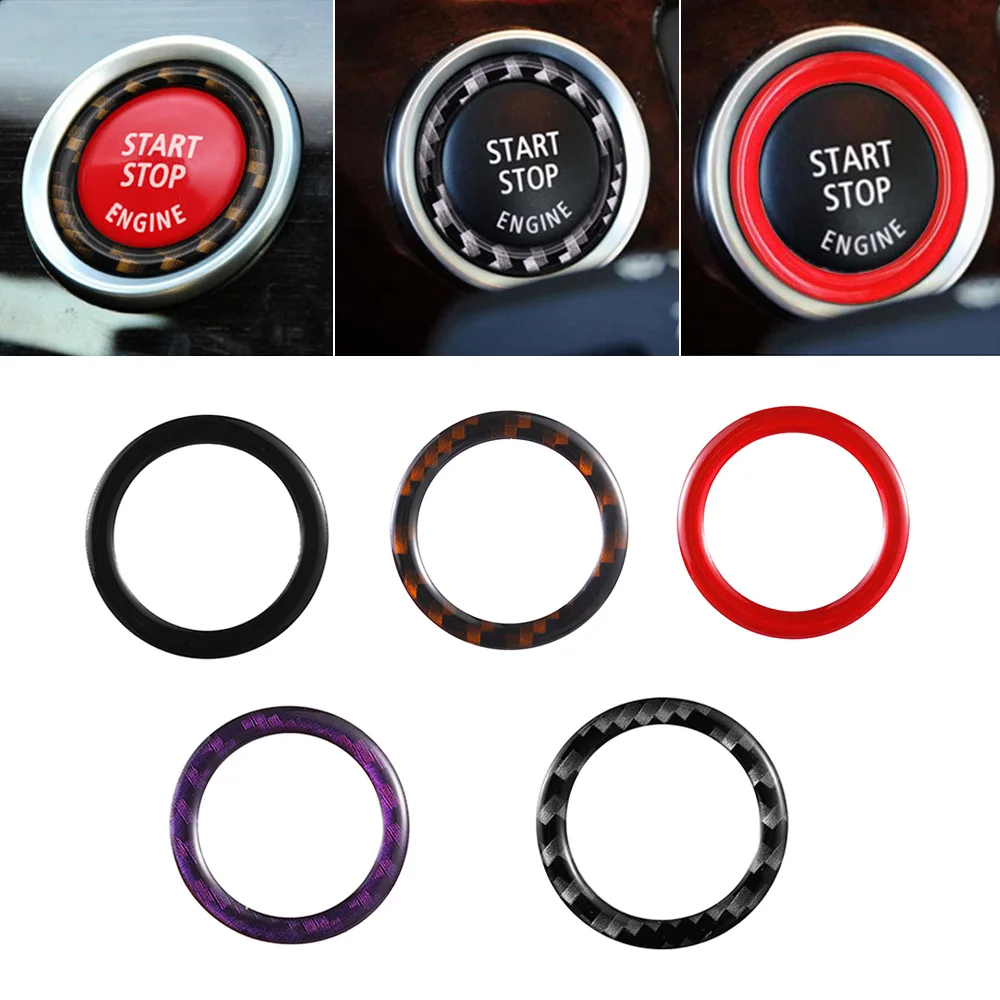 Car Engine Start Button Ignition Ring Sticker Carbon Fiber Circle For BMW 3 series E90 Car Interior Accessories Decoration
Car Engine Start Button Ignition Ring Sticker Carbon Fiber Circle For BMW 3 series E90 Car Interior Accessories Decoration