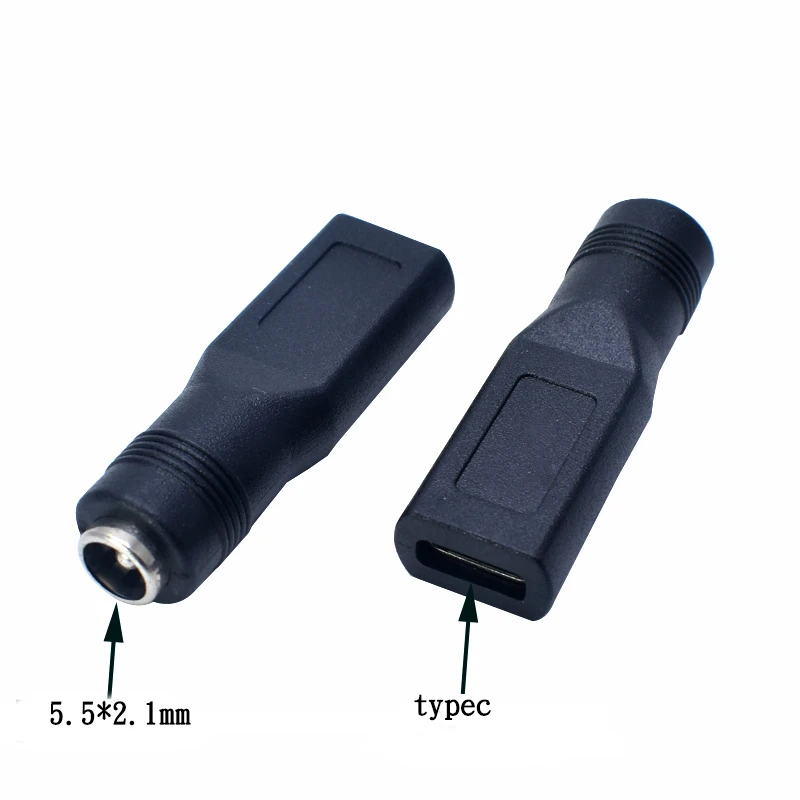 Разъем питания 5 в постоянного тока 5*2 1 на USB 3 Type-C Женский адаптер типа c 5x2 мм |