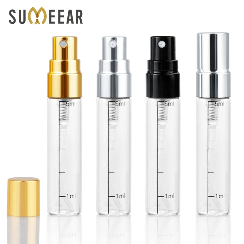 100pieces/lot 5ml Scale Refillable Mini Perfume Spray Bottle Aluminum Spray Atomizer Portable Travel Cosmetic Container Bottles
100pieces/lot 5ml Scale Refillable Mini Perfume Spray Bottle Aluminum Spray Atomizer Portable Travel Cosmetic Container Bottles