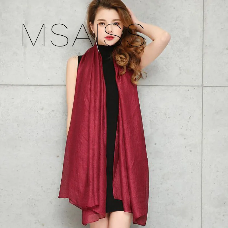 MSAISS 2018 winter scarves for women shawls wraps lady pashmina pure long cashmere head scarf hijabs stoles
MSAISS 2018 winter scarves for women shawls wraps lady pashmina pure long cashmere head scarf hijabs stoles