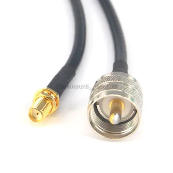 10 Pieces PL259 Male to SMA Female RF Coax Coaxial Connector UHF SMA Extension Cable 1.6 Feet
10 Pieces PL259 Male to SMA Female RF Coax Coaxial Connector UHF SMA Extension Cable 1.6 Feet