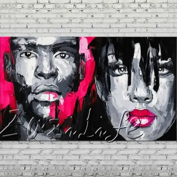 Palette knife portrait Face Oil painting Character figure canvas Hand painted Francoise Nielly wall Art picture 714
Palette knife portrait Face Oil painting Character figure canvas Hand painted Francoise Nielly wall Art picture 714