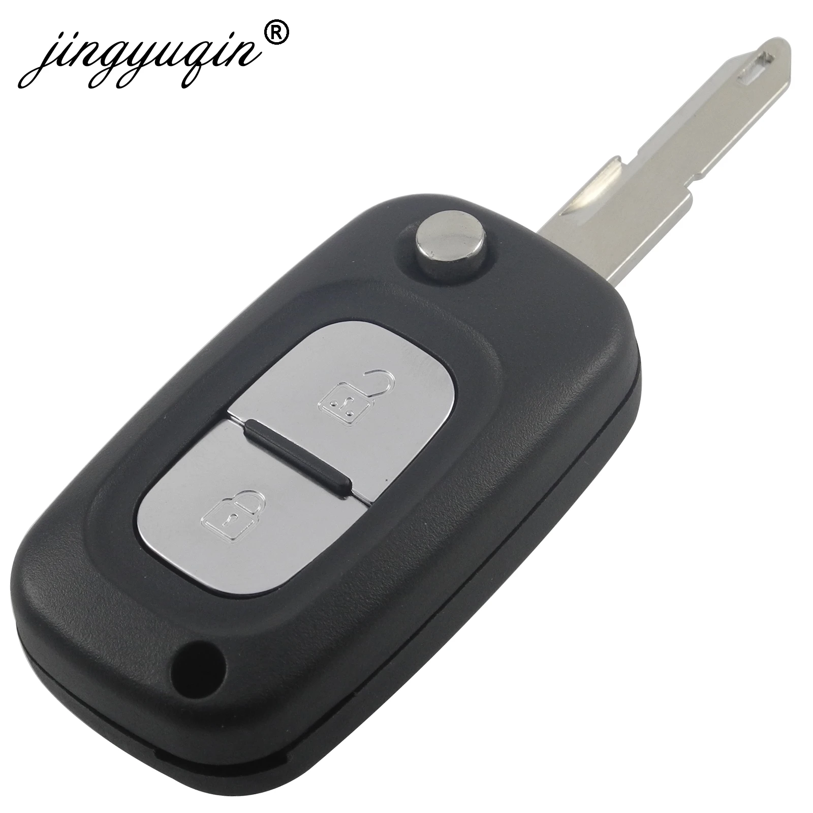jingyuqin 2/3 Buttons Flip Folding Car Key Shell For Renault Clio Kangoo Modus Megane Lada VA2/HU83/Ne72 Blade Key Auto Blank
jingyuqin 2/3 Buttons Flip Folding Car Key Shell For Renault Clio Kangoo Modus Megane Lada VA2/HU83/Ne72 Blade Key Auto Blank