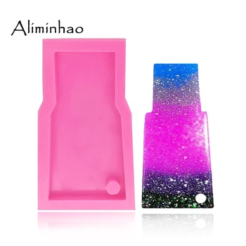 DY0053 DIY shiny water glass shape silicone tumbler mold for keychains Perforated moulds polymer clay epoxy Resin mold
DY0053 DIY shiny water glass shape silicone tumbler mold for keychains Perforated moulds polymer clay epoxy Resin mold