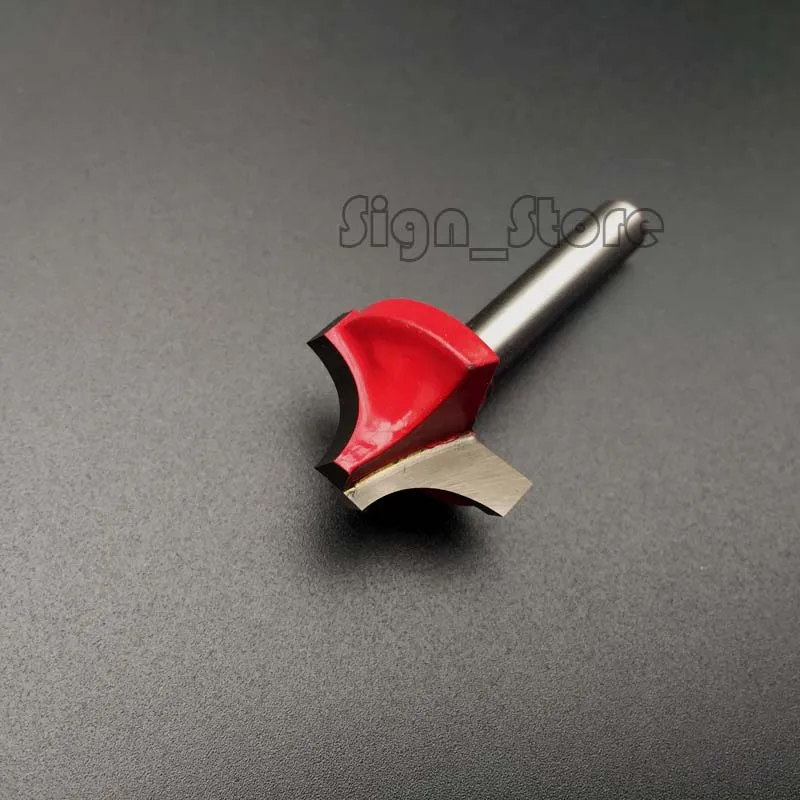 1/4 inch Diameter Shank 6mm * 22mm CNC Router Bit Woodworking Carving Drilling Cutter Tool