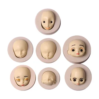 7 Kinds Of Baby Face Shape Silicone Cake Mold,Baking Mould For Fondant Cake Decorating Tools Candy Clay Chocolate Sugar Craft
7 Kinds Of Baby Face Shape Silicone Cake Mold,Baking Mould For Fondant Cake Decorating Tools Candy Clay Chocolate Sugar Craft
