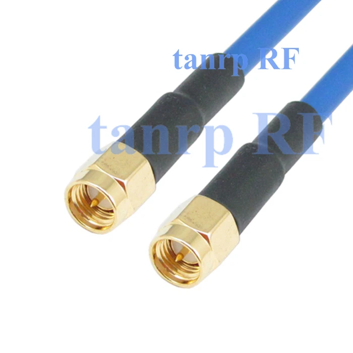 15CM coaxial Flexible blue jacket jumper cable RG402 extension cord 6inch SMA male plug to SMA male plug RF adapter connector
15CM coaxial Flexible blue jacket jumper cable RG402 extension cord 6inch SMA male plug to SMA male plug RF adapter connector
