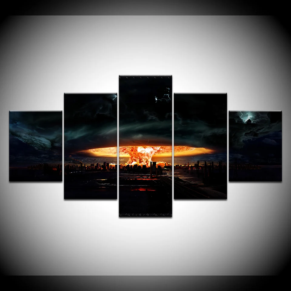 Canvas Painting The scene 2012 end of the world 5 Pieces Wall Art Painting Modular Wallpapers Poster Print Home Decor
Canvas Painting The scene 2012 end of the world 5 Pieces Wall Art Painting Modular Wallpapers Poster Print Home Decor