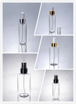 50PCS 120ML Clear Plastic Bottle With GOLD/WHITE/SILVER Sprayer Empty PET Bottles,Toner/Perfume Bottle Cosmetic Containers
50PCS 120ML Clear Plastic Bottle With GOLD/WHITE/SILVER Sprayer Empty PET Bottles,Toner/Perfume Bottle Cosmetic Containers