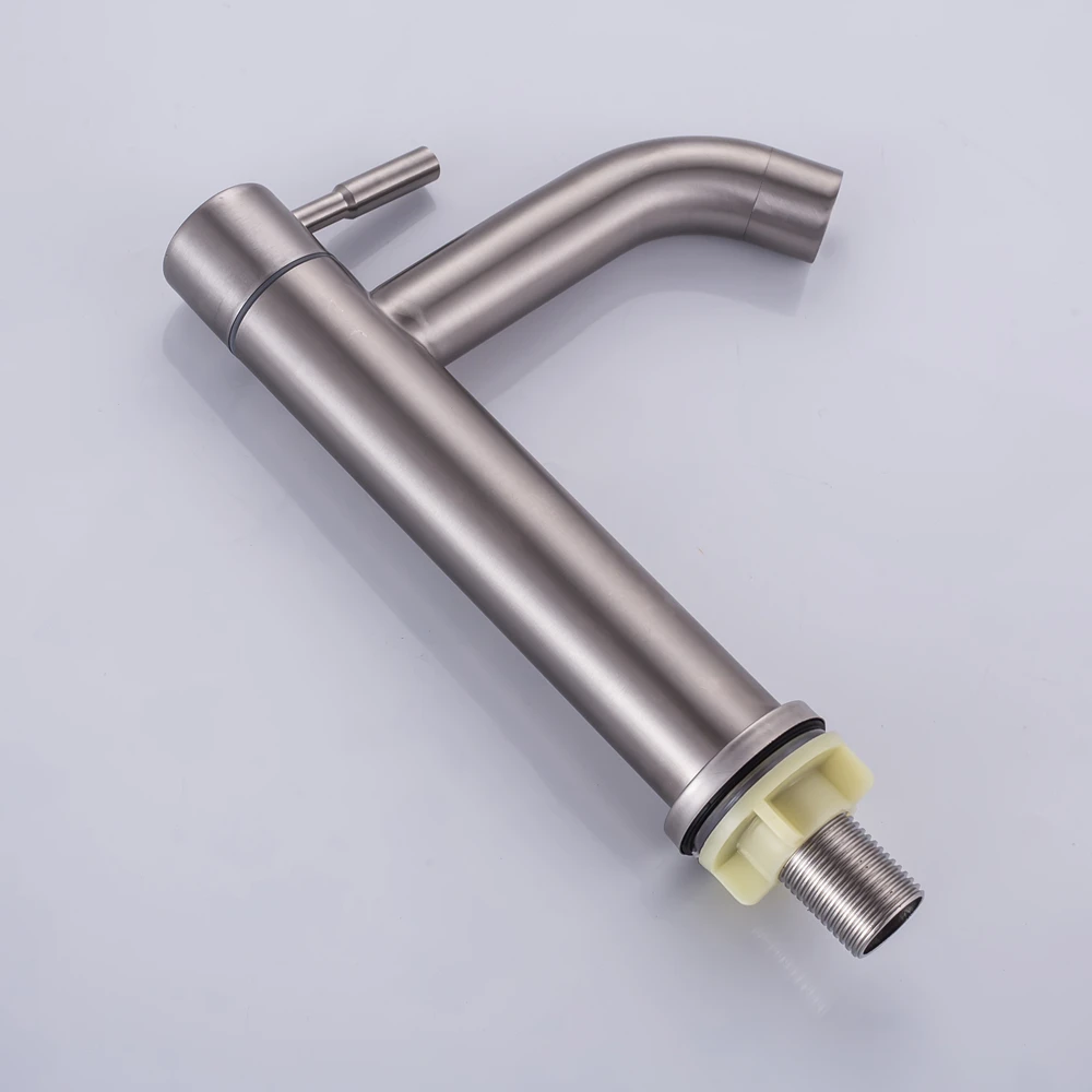 304 Stainless Steel Basin faucet Rust and corrosion resistance bathroom kitchen single cold water faucet Torneira Cozinha DOODII6