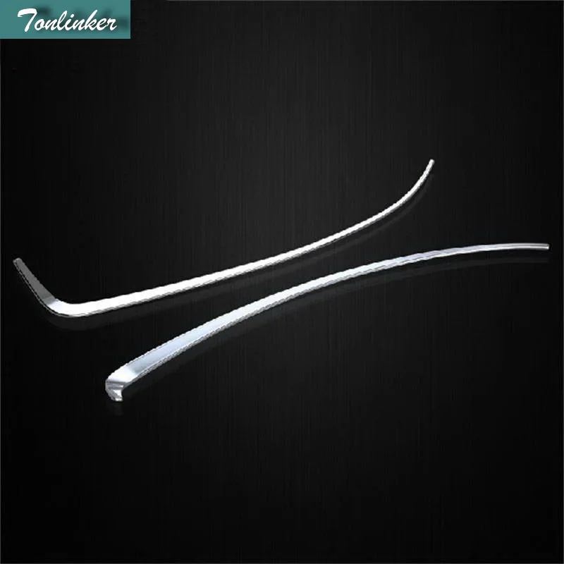 Tonlinker 2 PCS DIY NEW ABS Chrome The Big Lamp Eyeliner Eyebrow Trim Case Stickers for Chevrolet Cruze 2015 Parts Accessories
Tonlinker 2 PCS DIY NEW ABS Chrome The Big Lamp Eyeliner Eyebrow Trim Case Stickers for Chevrolet Cruze 2015 Parts Accessories