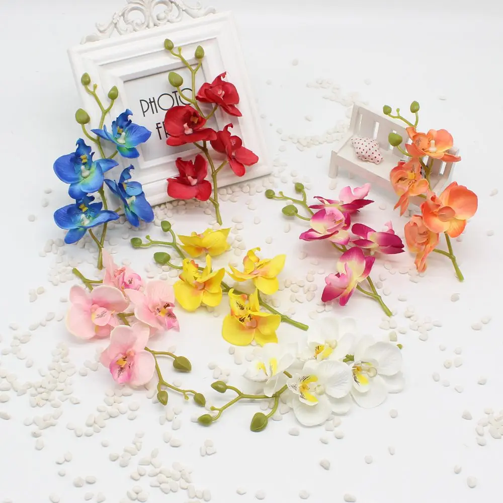 2 pieces / batch Silk Artificial Orchid Wedding Bunches Party Decoration Cheap DIY Cut & Clip Products Cymbidium Plant
2 pieces / batch Silk Artificial Orchid Wedding Bunches Party Decoration Cheap DIY Cut & Clip Products Cymbidium Plant