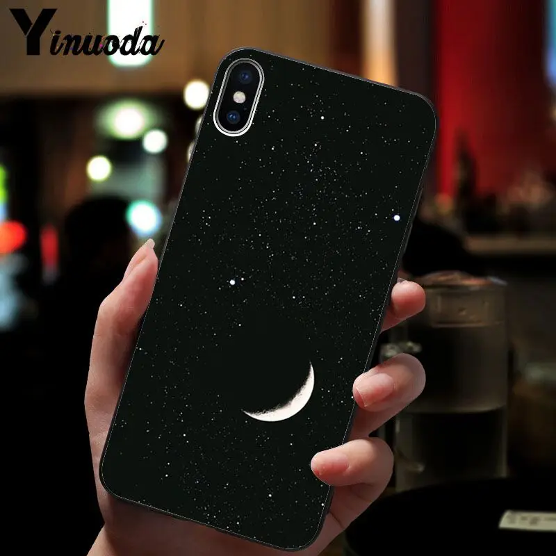 Starry sky moon