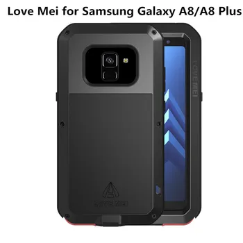 LOVE MEI for Samsung Galaxy A8 2018, Armor Shockproof Heavy Duty Aluminum Metal Waterproof Case for Samsung Galaxy A8 Plus 2018
LOVE MEI for Samsung Galaxy A8 2018, Armor Shockproof Heavy Duty Aluminum Metal Waterproof Case for Samsung Galaxy A8 Plus 2018
