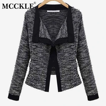 MCCKLE 2018 Autumn Women Patchwork Slim Blazer Jacket Fashion Small Suit Casual Cardigan Coat Female Formal Work Blazer Coats
MCCKLE 2018 Autumn Women Patchwork Slim Blazer Jacket Fashion Small Suit Casual Cardigan Coat Female Formal Work Blazer Coats