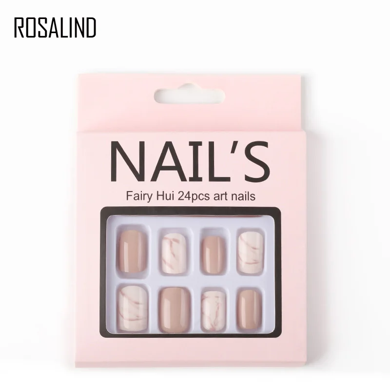 ROSALIND French False Nails Full Cover Natural Nail Art 3D Acrylic Fake Nail Tips with glue Artificial Manicure Tools
ROSALIND French False Nails Full Cover Natural Nail Art 3D Acrylic Fake Nail Tips with glue Artificial Manicure Tools