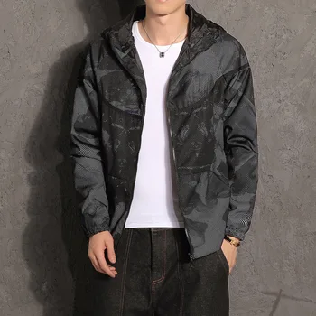 Camouflage Military Hooded top Coats Men's fashion Jackets Casual Zipper Dropshipping Windbreaker Spring Autumn Brand Clothing
Camouflage Military Hooded top Coats Men's fashion Jackets Casual Zipper Dropshipping Windbreaker Spring Autumn Brand Clothing