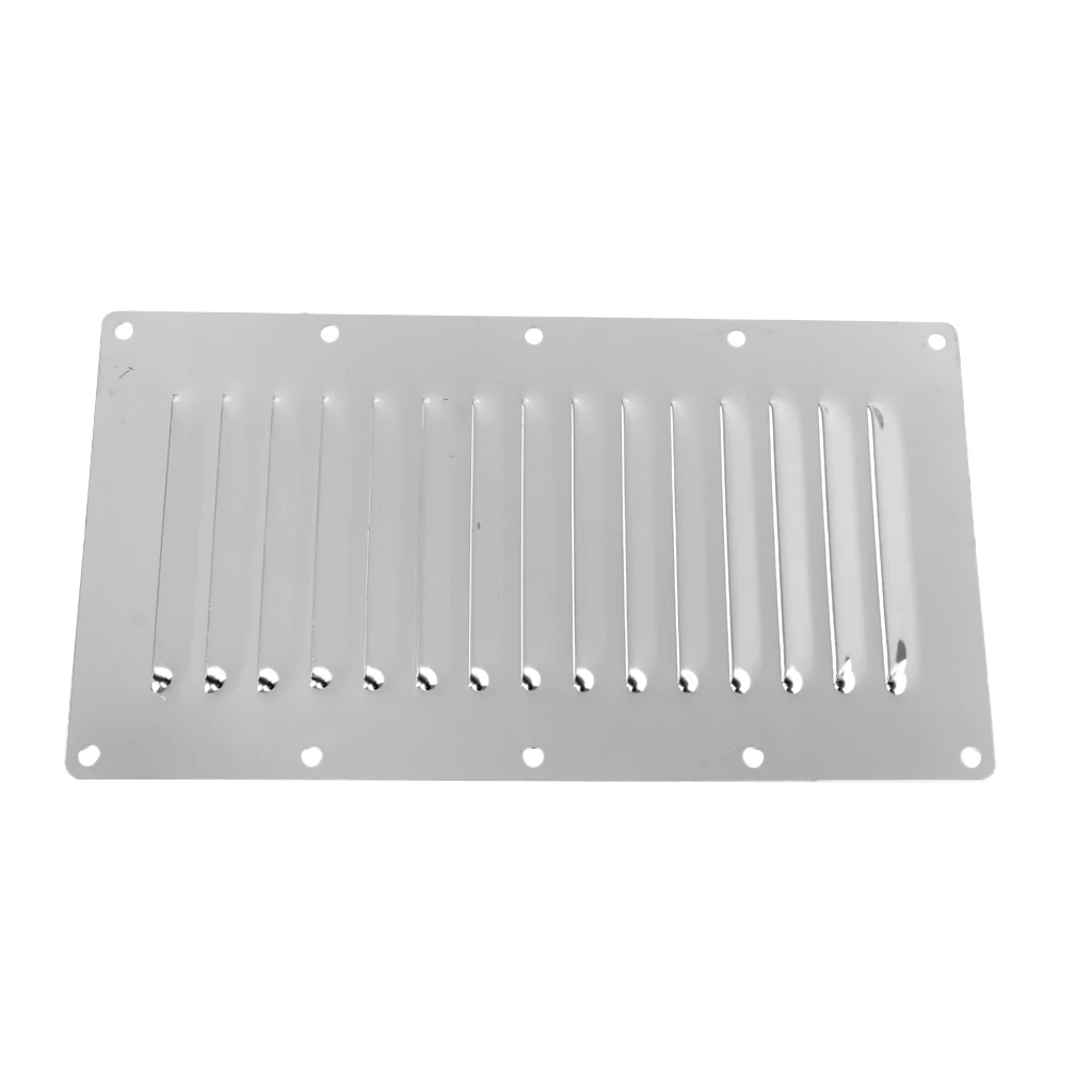 Boat Louvered Vent Stainless Steel Polished Ventilator 228*127mm Marine Car Accessories Boat Louvered Vent Stainless Steel Polished Ventilator 228*127mm Marine Car Accessories
