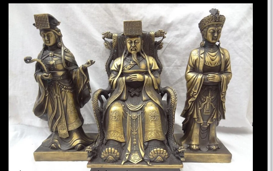 wan671067+++13" Chinese Bronze RuYi Dragon Palace Set Supreme Emperor Deity Of Taoism Statue
wan671067+++13" Chinese Bronze RuYi Dragon Palace Set Supreme Emperor Deity Of Taoism Statue