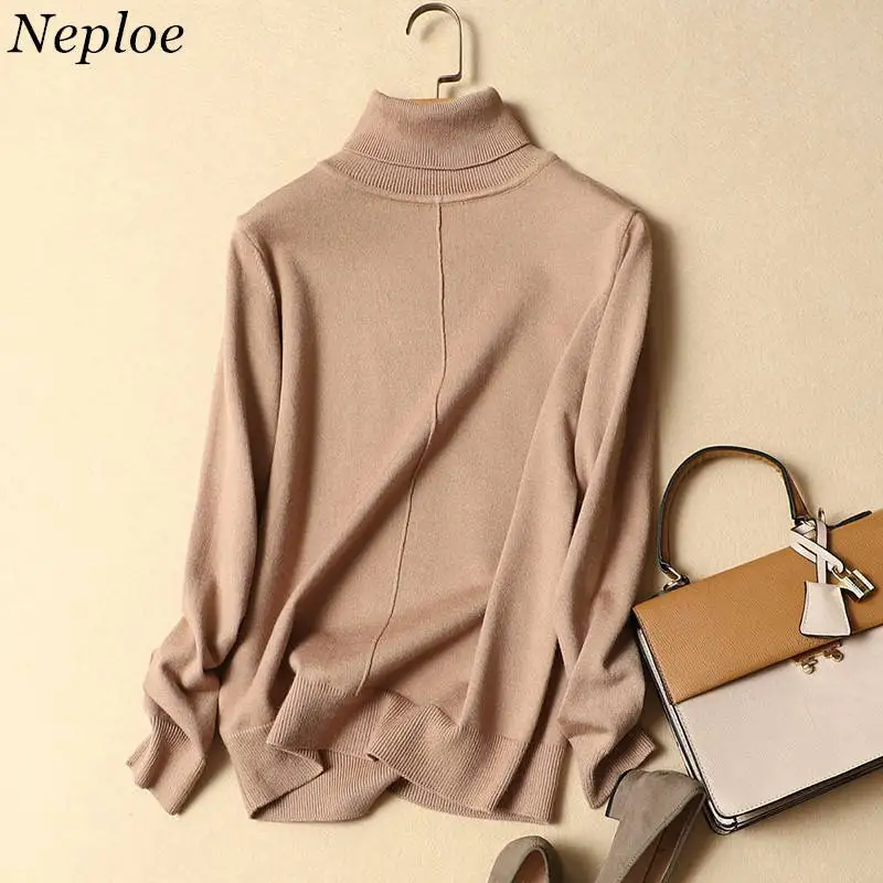 Neploe Pull Femme Turtleneck Sweater Autumn Winter New Sweaters And Pullovers Long Sleeve Pullover Knitwear Female Jumper 35981
Neploe Pull Femme Turtleneck Sweater Autumn Winter New Sweaters And Pullovers Long Sleeve Pullover Knitwear Female Jumper 35981