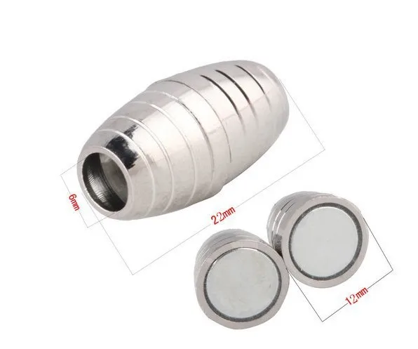 wholesale!50pcs Magnetic Clasp End Caps diameter with inner hole 6mm Jewelry Finding 12X22mm
wholesale!50pcs Magnetic Clasp End Caps diameter with inner hole 6mm Jewelry Finding 12X22mm